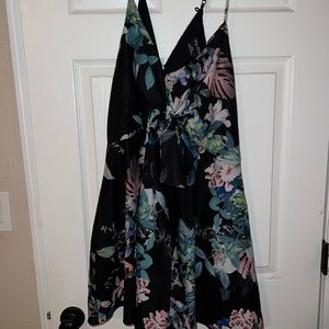 Palm Leaf Romper Playsuit